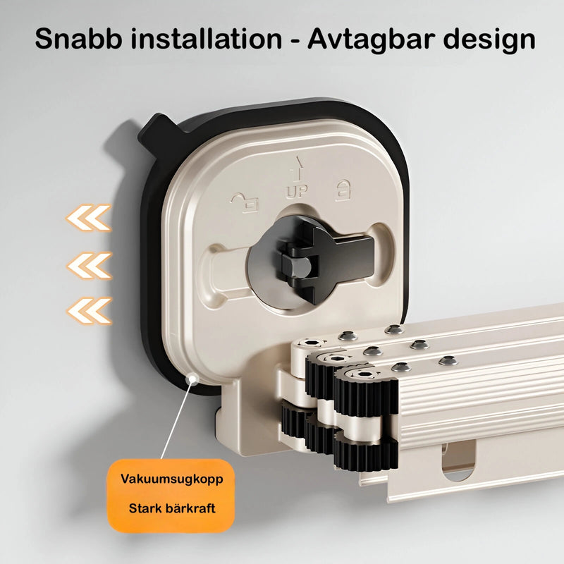 Robust torkställning med väggfäste