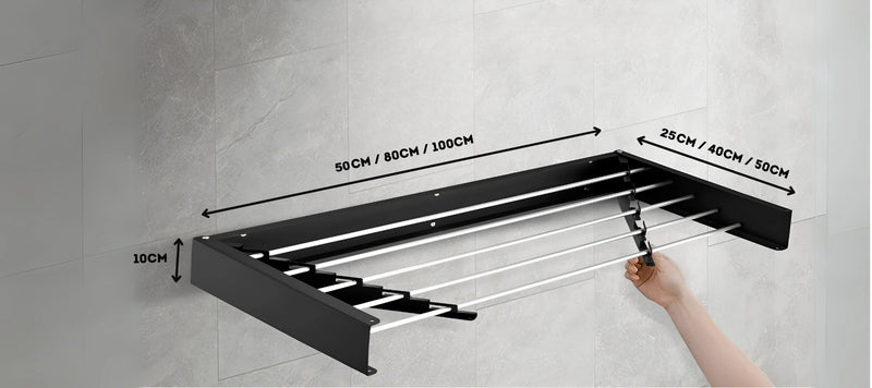 DryFold Torkställning 50cm - vit